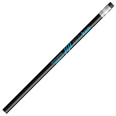 BIC® Evolution® Ecolutions® Radiergummi-Bleistift ungespitzt, schwarz/silber/schwarz