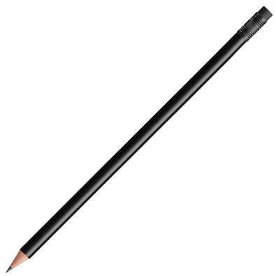 BIC® Evolution® Ecolutions® Radiergummi-Bleistift gespitzt, schwarz