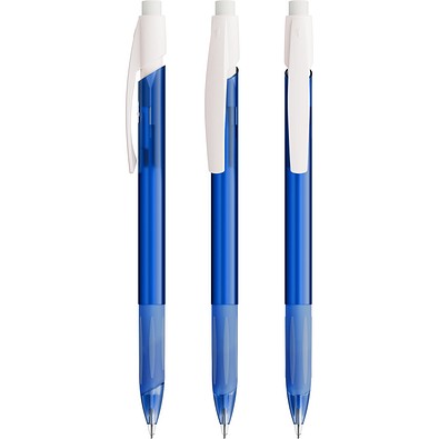 BIC® Media Clic Grip Druckbleistift Gefrostetes Dunkelblau/Gefrostetes Weiß