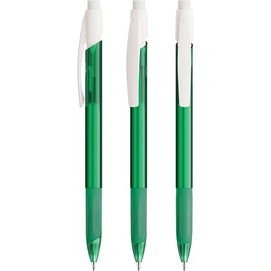 BIC® Media Clic Grip Druckbleistift Gefrostetes Dunkelgrün/Gefrostetes Weiß