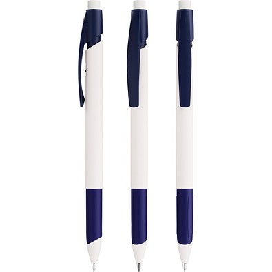 BIC® Media Clic Grip Ecolutions® Druckbleistift Marineblau/Weiß