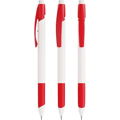 BIC® Media Clic Grip Ecolutions® Druckbleistift Weiß/Rot