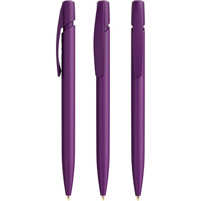 BIC® Media Clic Kugelschreiber Lila Blaue Tinte