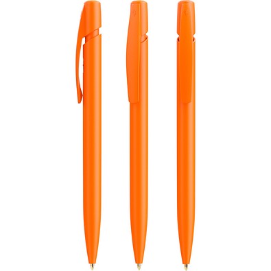BIC® Media Clic Kugelschreiber Orange Blaue Tinte
