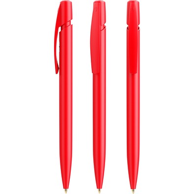 BIC® Media Clic Kugelschreiber Rot Blaue Tinte