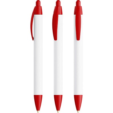 BIC® Wide Body Ecolutions® ballpen Rot Blaue Tinte