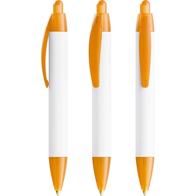 BIC® Wide Body Mini Digital ballpen Gefrostetes Orange Blaue Tinte