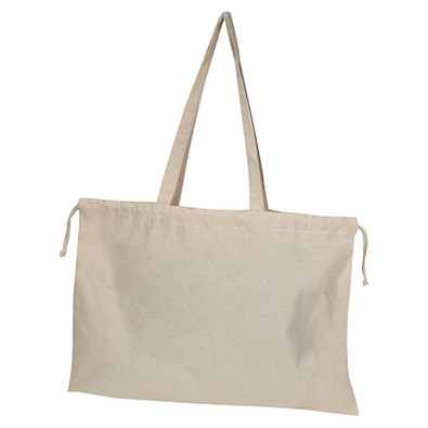 Bio Baumwolltasche mit Verschluss Imola,beige