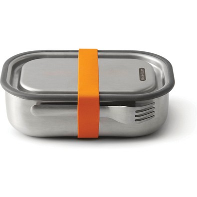 Black+Blum Stainless Steel Lunch Box groß, orange