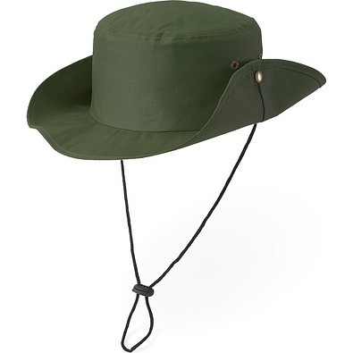 BLASS. Safari-Hut aus 100% Polyester (160 g/m²), Dunkelgrün