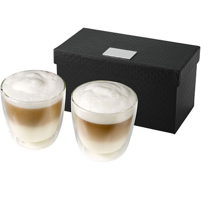 Boda 2 teiliges Medi Glas Set, transparent klar