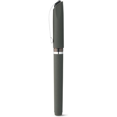 BOLT. Kugelschreiber aus ABS und Clip aus Metall, Grau