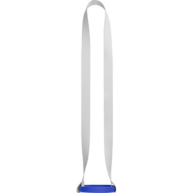 BOLTON. Lanyard SUBLIMATION Long II (20 mm) Duo mit Silikon-Becherhalter, 303 - Blau
