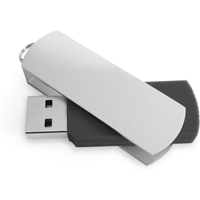 BOYLE 8GB. USB-Stick mit Metallclip 8 GB, Schwarz