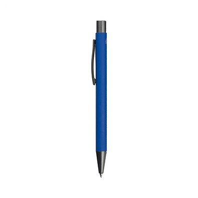 Metall Softtouch Recycled Kugelschreiber Best, royalblau