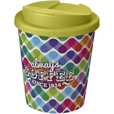 Brite-Americano® Espresso 250 ml Isolierbecher mit auslaufsicherem Schraubverschluss, weiss