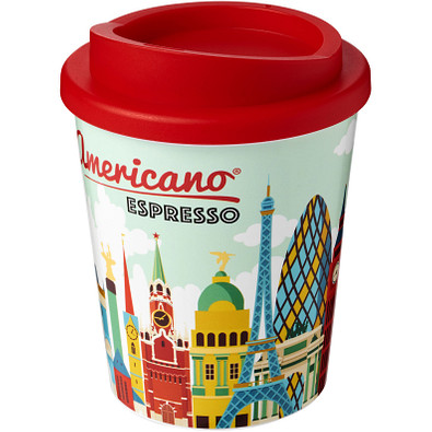 Brite-Americano Espresso Isolierbecher, 250 ml, rot