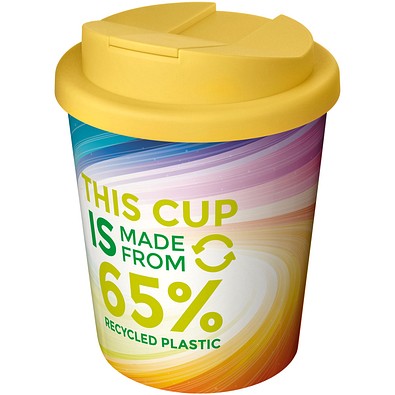 Brite-Americano Espresso Eco auslaufsicherer Isolierbecher, 250 ml, gelb