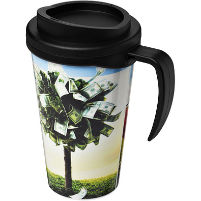 Brite-Americano Grande Isolierbecher, 350 ml, schwarz