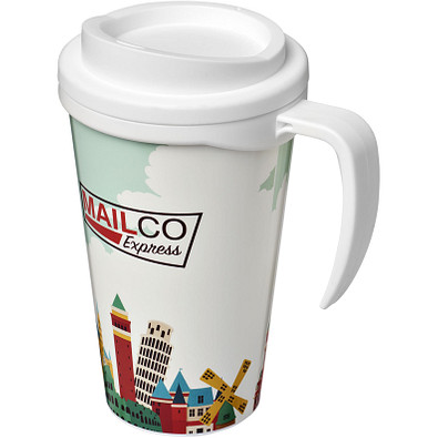 Brite-Americano Grande Isolierbecher, 350 ml, weiss