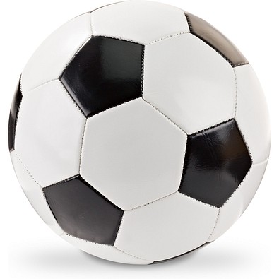 BRYCE. Fussball aus PVC, Schwarz