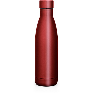 BUFFON. 500-ml-Thermosflasche aus rostfreiem Stahl, Rot