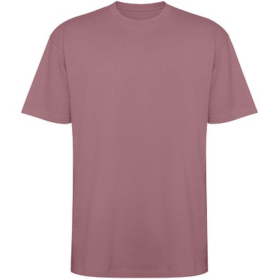 Bull Overzise T-Shirt Unisex, Pale Red, M