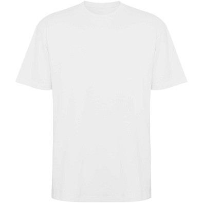 Bull Overzise T-Shirt Unisex, weiss, M