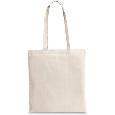 CAIRO. Tragetasche aus recycelter Baumwolle (70%) und polyester (30% rPET) (180 g/m²), Naturhell