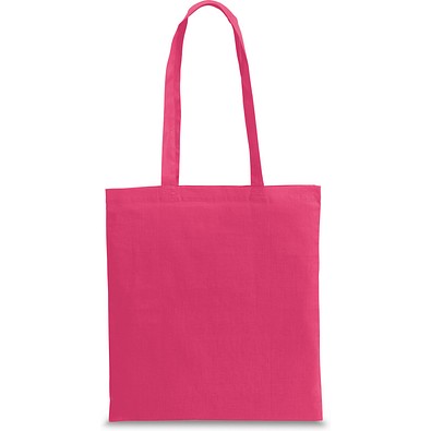 CAIRO. Tragetasche aus recycelter Baumwolle (70%) und polyester (30% rPET) (180 g/m²), Rosa