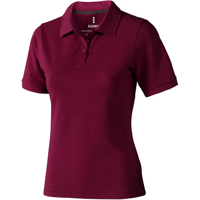 ELEVATE Damen Poloshirt Calgary, bordeaux, XS