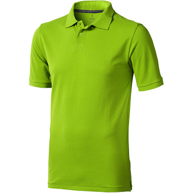 ELEVATE Herren Poloshirt Calgary, apfelgrün, M