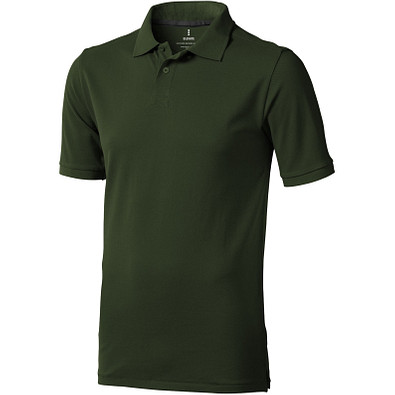 ELEVATE Herren Poloshirt Calgary, armeegrün, XL