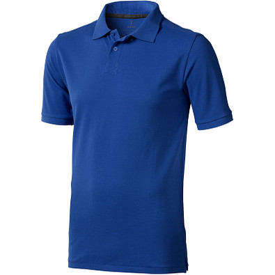 ELEVATE Herren Poloshirt Calgary, blau, XL
