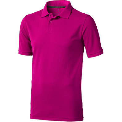 ELEVATE Herren Poloshirt Calgary, rosa, XL