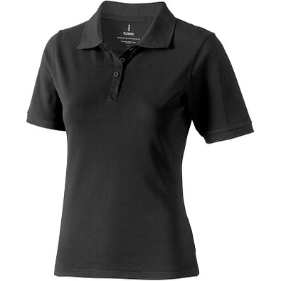 ELEVATE Damen Poloshirt Calgary, anthrazit, M