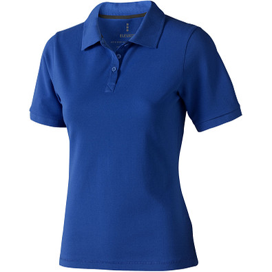 ELEVATE Damen Poloshirt Calgary, blau, XL