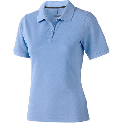ELEVATE Damen Poloshirt Calgary, hellblau, M