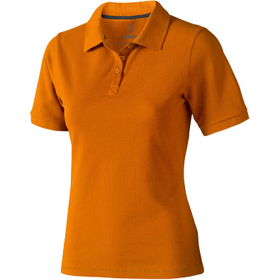 ELEVATE Damen Poloshirt Calgary, orange, XXL