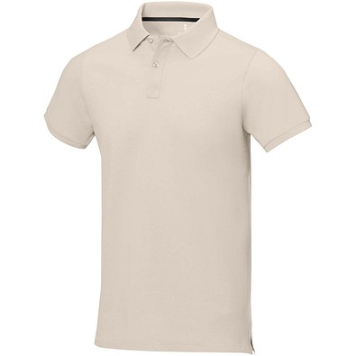 Calgary Poloshirt für Herren, Sandstone, XL