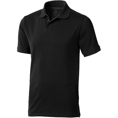 ELEVATE Herren Poloshirt Calgary, schwarz, M