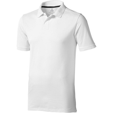 ELEVATE Herren Poloshirt Calgary, weiß, M