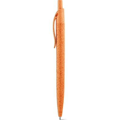 CAMILA. Kugelschreiber aus Weizenstrohfaser und ABS, Orange