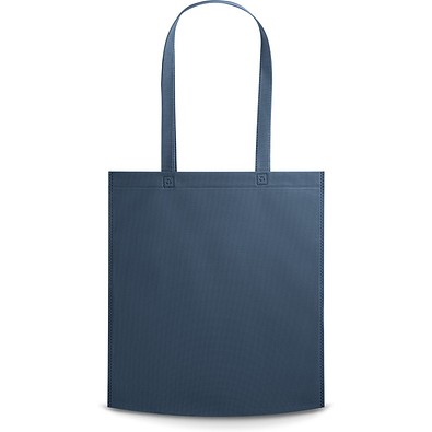 CANARY. Einkaufstasche aus Non-woven (80 g/m²), Blau