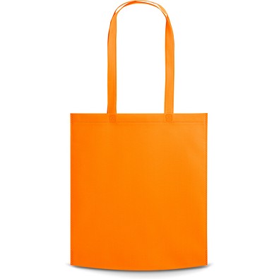 CANARY. Einkaufstasche aus Non-woven (80 g/m²), Orange