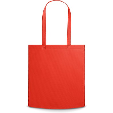 CANARY. Einkaufstasche aus Non-woven (80 g/m²), Rot