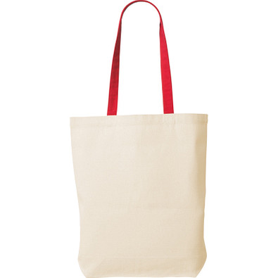 Canvas Tasche Shoppy Colour, rot