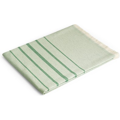 CAPLAN. Multifunktionstuch (260 g/m²) aus Baumwolle (90%) und recycelter Baumwolle (10%), Grün