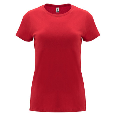 Capri T-Shirt für Damen, rot, 2XL