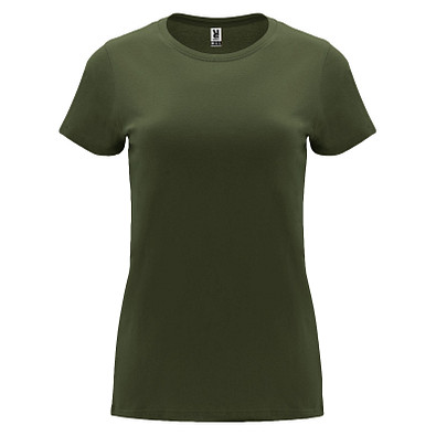 Capri T-Shirt für Damen, Venture Green, 2XL